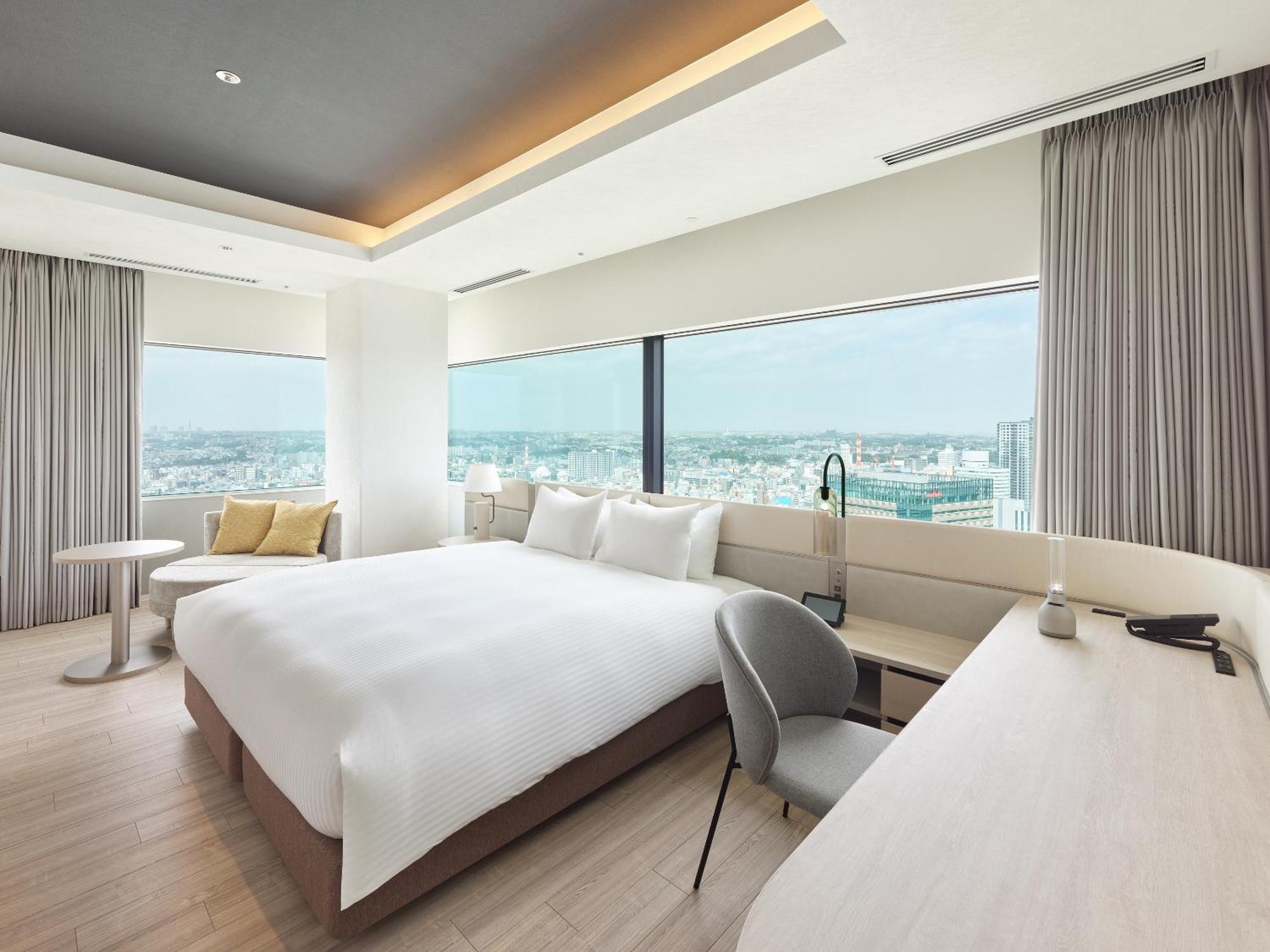 Mitsui Garden Hotel Yokohama Minatomirai Premier Экстерьер фото Deluxe Ocean View